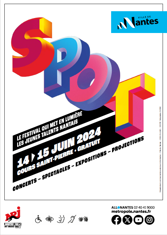 affiche du festival SPOT 2024