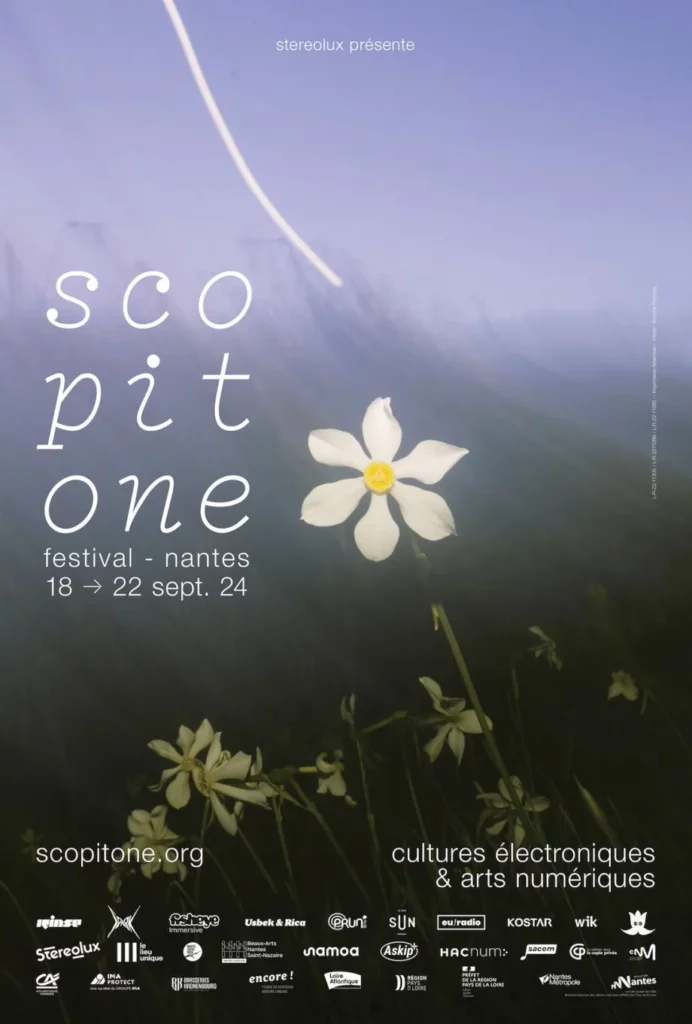 affiche du festival scopitone 2024