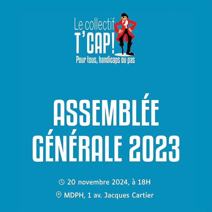 Assemblée Générale 2023 du Collectif T’Cap le 20 novembre